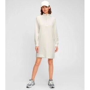 GAP Quarter-Zip Sweatshirt Dress Size Small